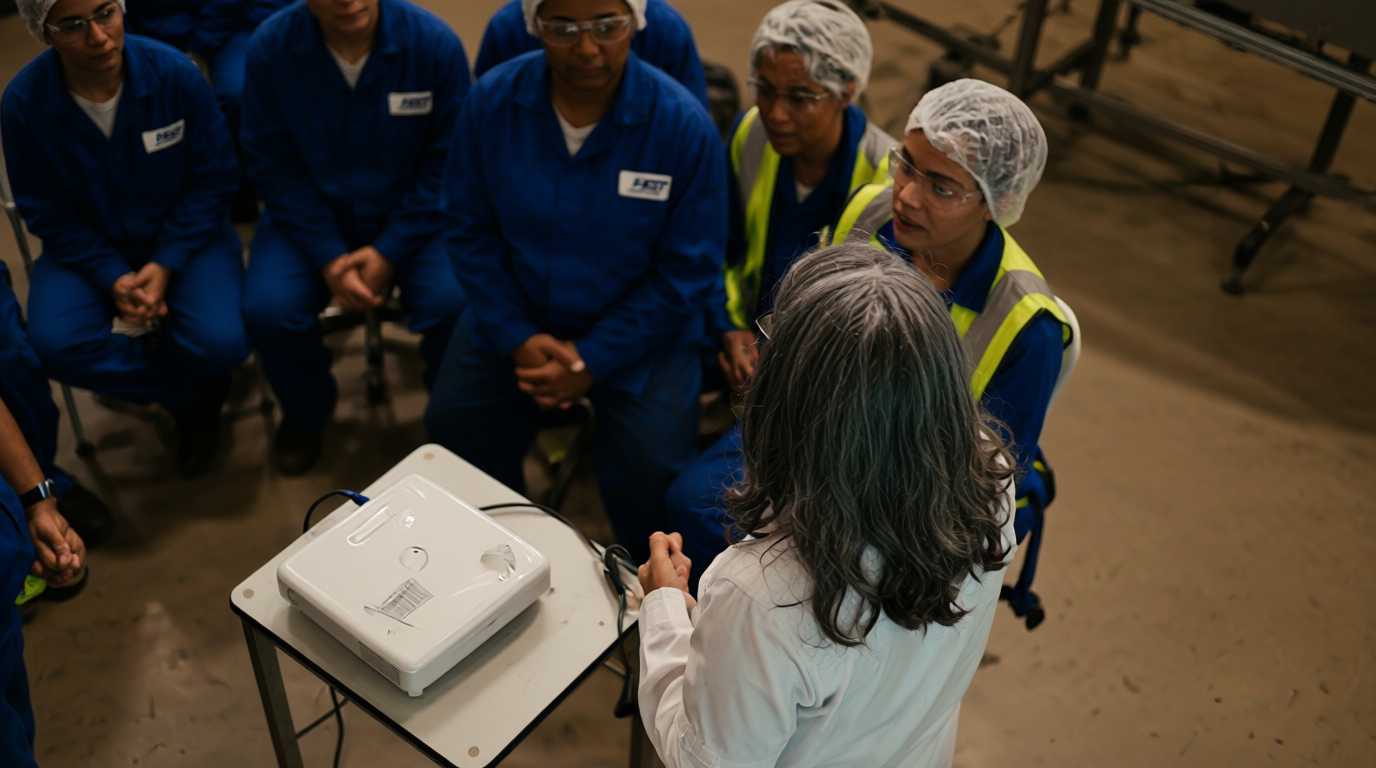 Equipo ABT en capacitacion